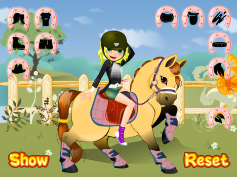Riding Baby Horse Dress Up - náhled