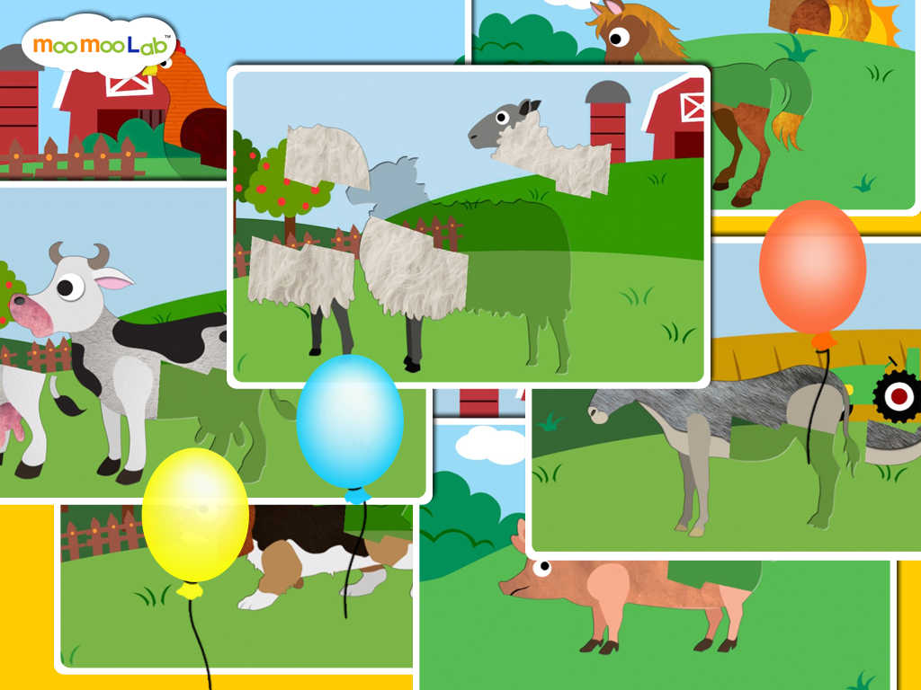 App Shopper: Farm Animals - Puzzles, Animal Sounds, and Activities for ...