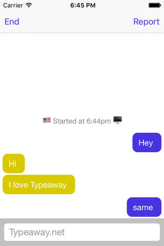 Typeaway – Chat with the world - náhled