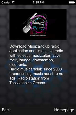 MusicArtclub Radio - náhled