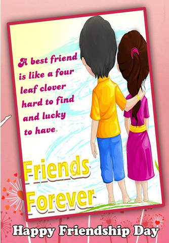 Happy Friendship Day - Free Greetings And Cards - náhled
