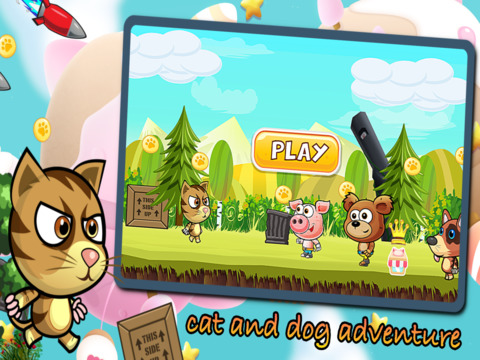 cat and dog go - animal run game adventure for kid - náhled