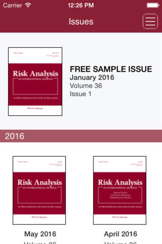 Risk Analysis - náhled