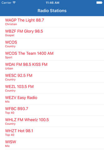 South Carolina Online Radio Music Streaming FM - náhled