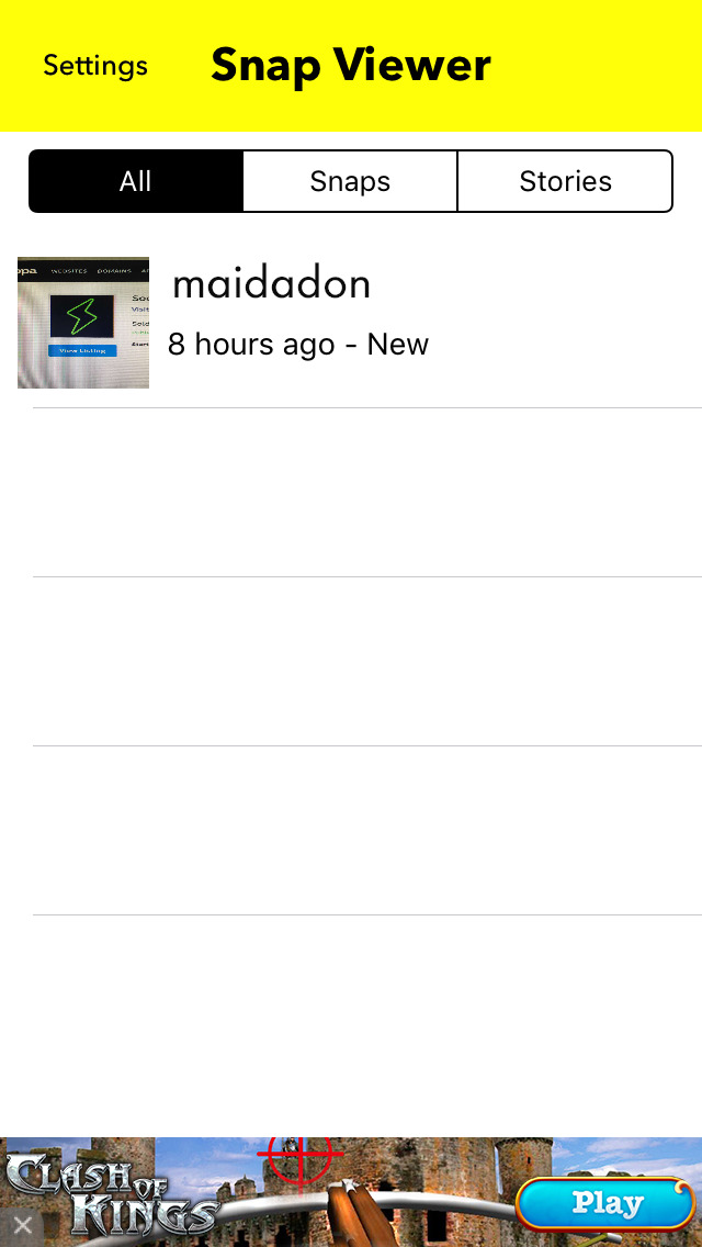 SnapViewerView Snapchat Snaps and Stories on your iPhone ( View photos
