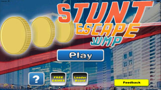 A Stunt Escape Jump - City Through And Run screenshot 1