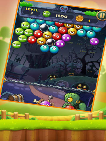Zoombie Shoot Candy Bubble - náhled