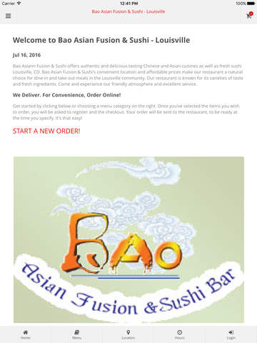 Bao Asian Fusion & Sushi Bar - Louisville Online O - náhled