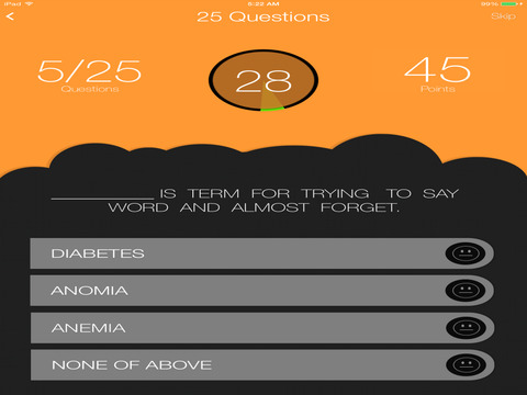 BrainQuiz - náhled