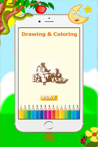 Bible Christ Coloring Book - Drawing and Paint For - náhled
