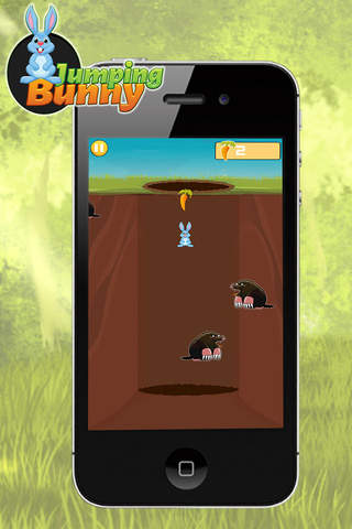 Jumping Bunny 2D - Dodge The Enemy, Tap to Hop and - náhled