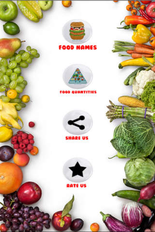 Name of Foods and Learn Quantities - The best food - náhled