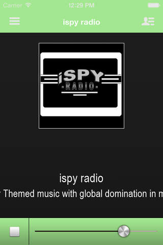 ispy radio - náhled
