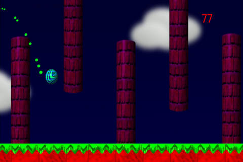 Green Ball Up and Down - náhled