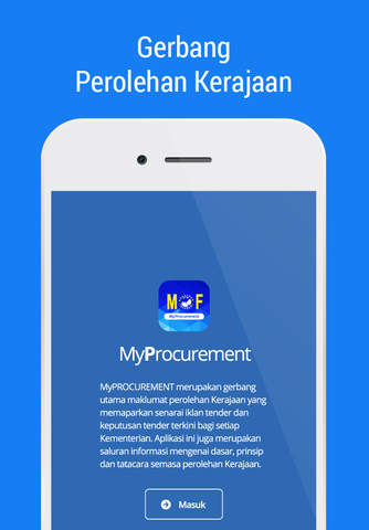 MyProcurement - náhled
