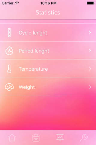 Woman App - Female cycle calendar - náhled