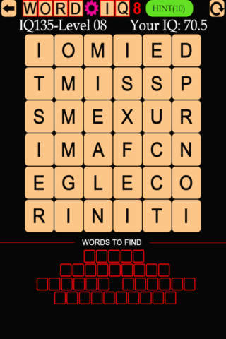 Word IQ 8 - náhled