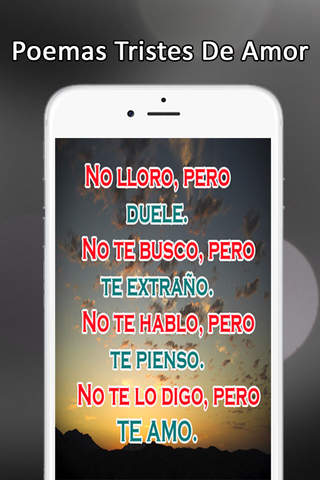 Poemas Tristes De Amor - náhled