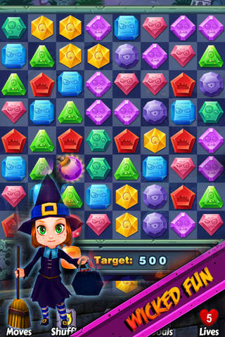 Zombie Jewels - Match3 Jewel Star - náhled