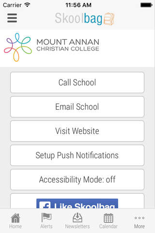 Mount Annan Christian College - Skoolbag - náhled