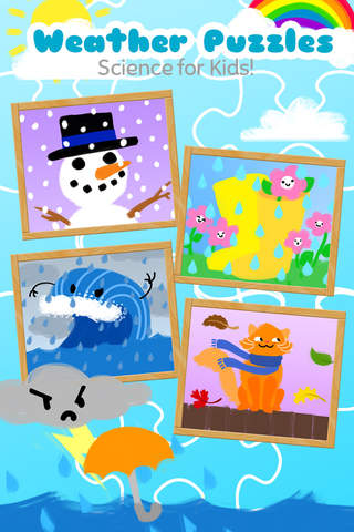 Weather Puzzles for Toddlers and Pre-K - Science f - náhled