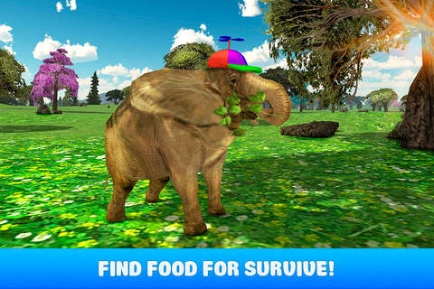 Wild Flying Elephant Simulator 3D - náhled