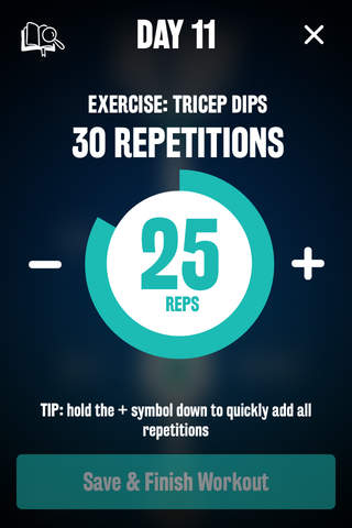 Women's Tricep Dip 30 Day Challenge FREE - náhled