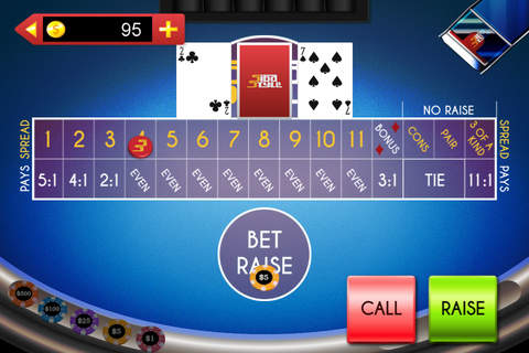 Red Dog Poker - náhled