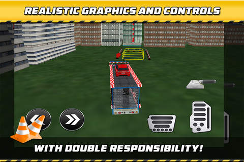 Car Transporter Truck 3D Simulator - náhled