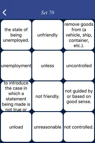 Mastering Oxford 3000 word list - quiz, flashcard  - náhled