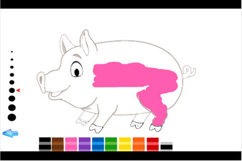 kids Farm Animals - Coloring A Farm Animal Learnin - náhled