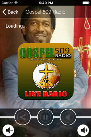 Gospel 509 Radio - náhled