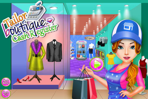 Tailor Boutique Cash Register & Shopping Girl - to - náhled