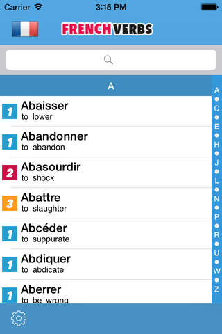 French Verbs conjugator : Learn french conjugation - náhled