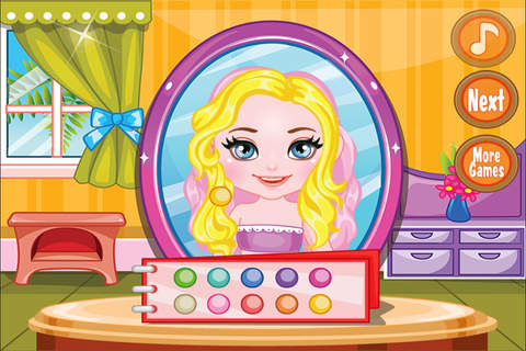 小丸子的发型师：儿童幼儿免费化妆游戏 - náhled