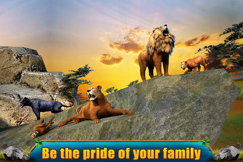 Real Lion Adventure 3D - náhled