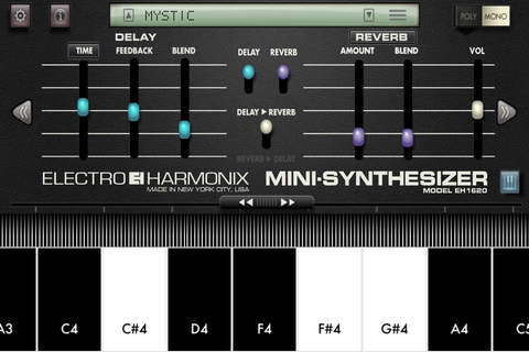 Mini Synthesizer for iPhone - náhled