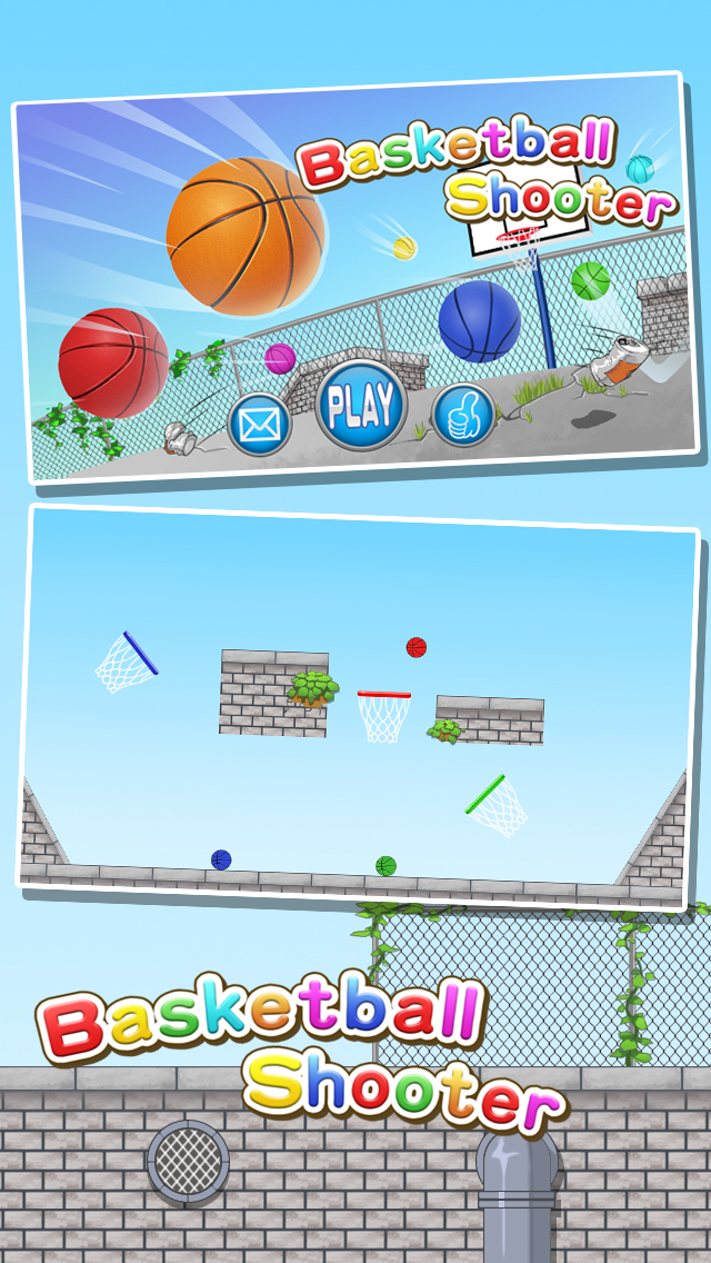 Basketball shooting Mania screenshot 1