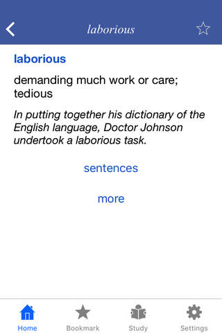 GRE word list - quiz, flashcard and match game - náhled