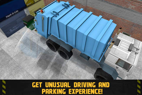 City Garbage Truck Driving Simulator 3D - náhled