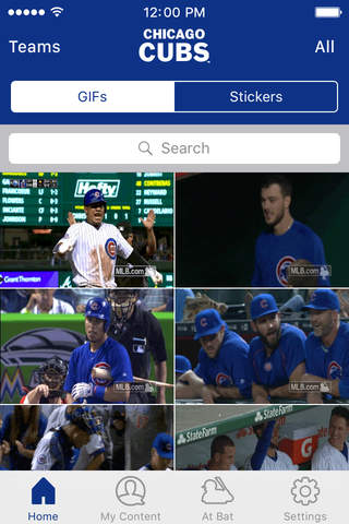 MLB.com Clubhouse - náhled