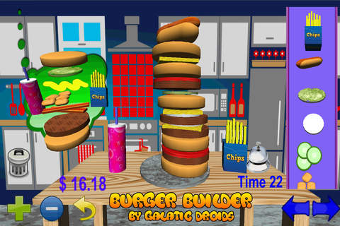 Burger Builder 3D - náhled