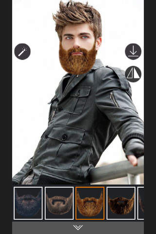Beard Photo editor - Live Camera - náhled