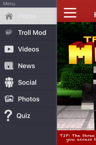Troll Mod For Minecraft PC Guide Edition - náhled