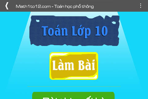 Toán lớp 10 (Toan lop 10) - náhled