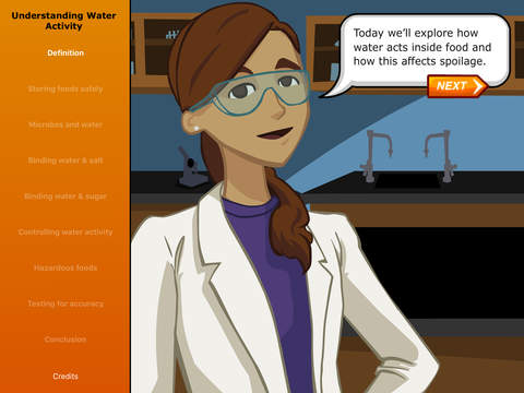 Virtual Labs: Understanding Water Activity - náhled
