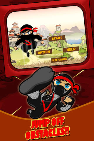 Mini KungFu Ninja Jump - náhled