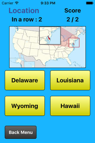 USA Geography - the 50 states - náhled