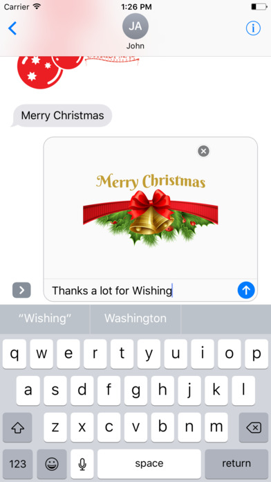 Jingle Bells, Christmas Bell Stickers for iMessage screenshot 3