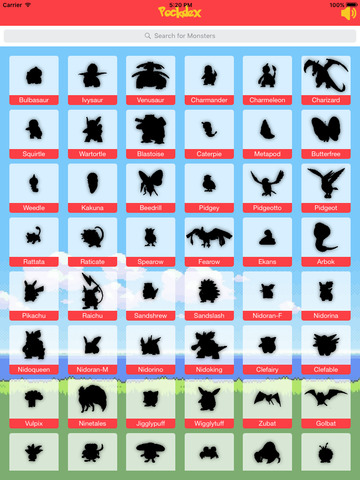 Pokedex Pro Edition for Pokemon Go - náhled